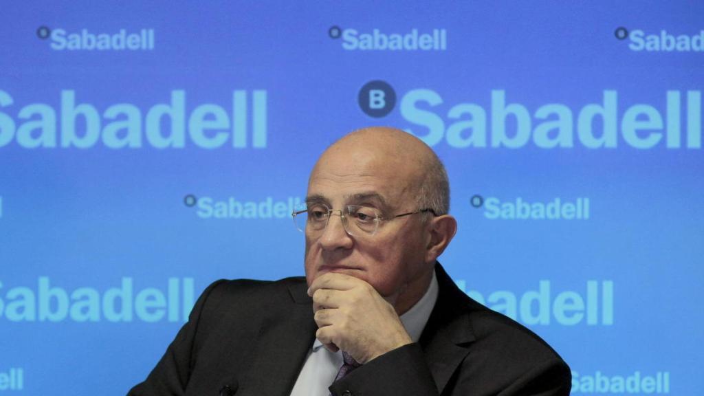 El presidente del Banco Sabadell, José Oliu.