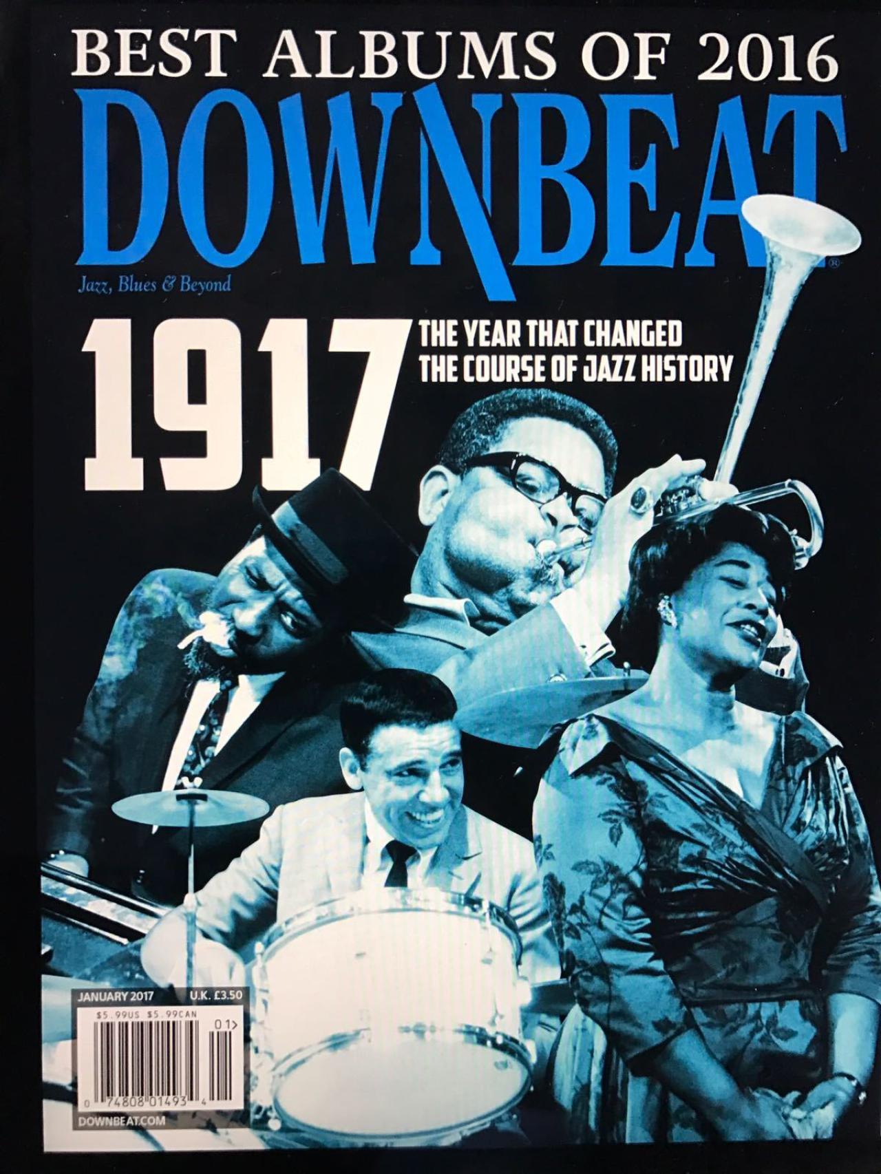 Portada de Downbeat.