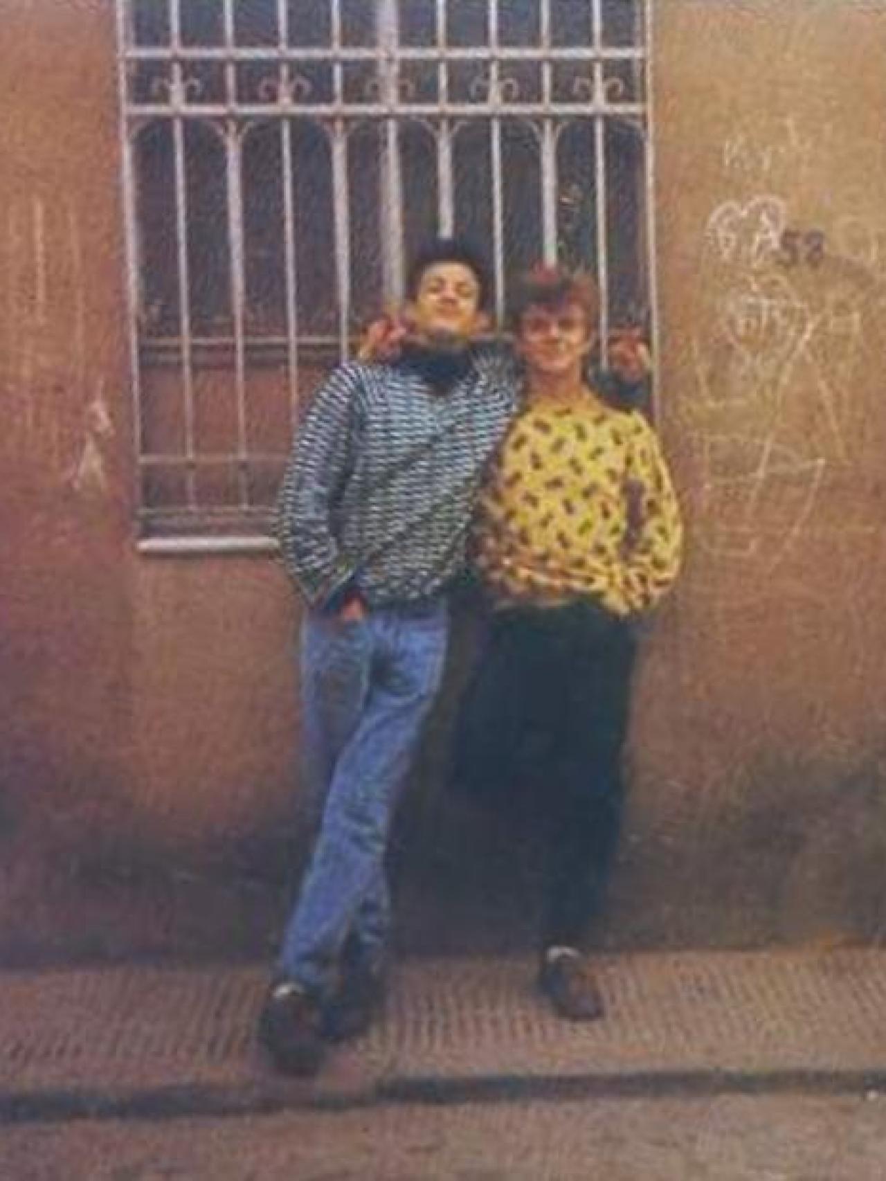 Miguel Ricart y Roberto Anglés, hermano de Antonio