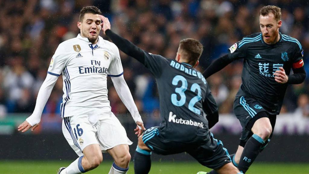 Mateo Kovacic ante la Real Sociedad