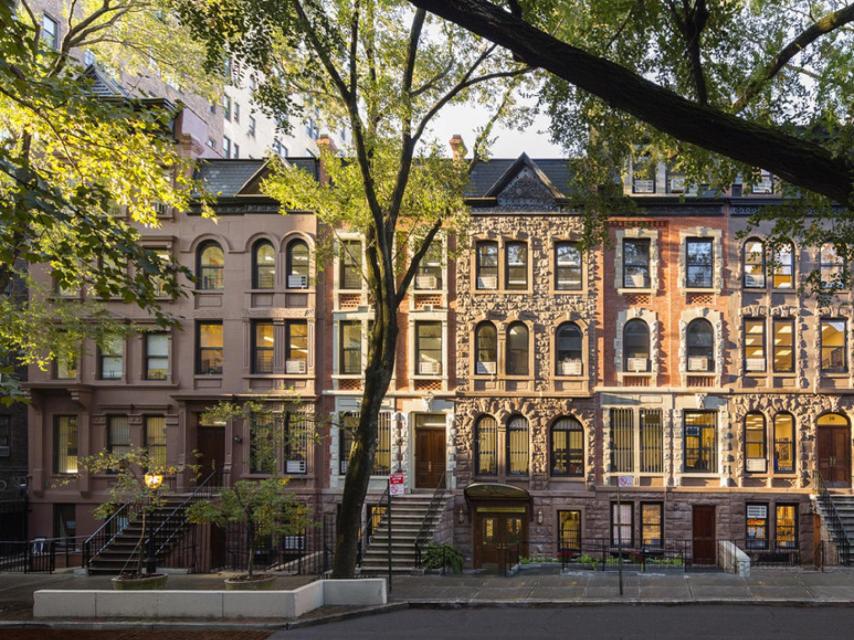 Fachada de la escuela a la que asiste Barron Trump