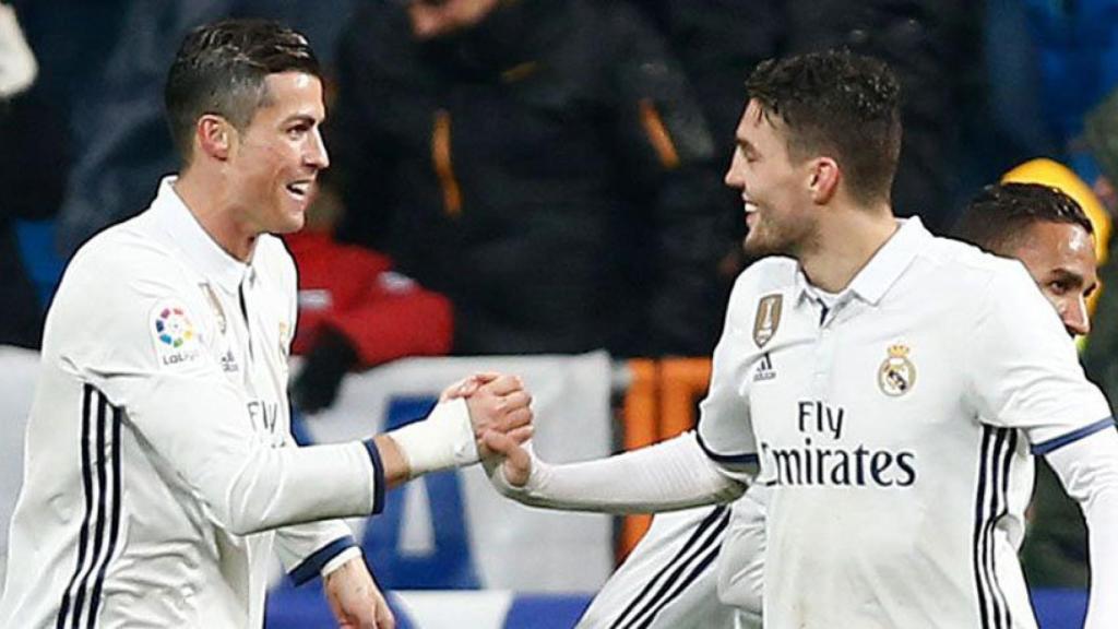 Cristiano Ronaldo y Mateo Kovacic