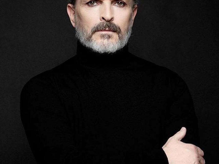 Imagen de la promoción de la gira de Miguel Bosé.