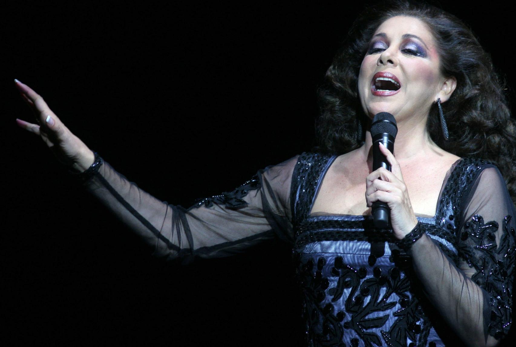 La cantante Isabel Pantoja.