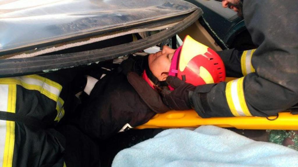 zamora bomberos accion desguace 1