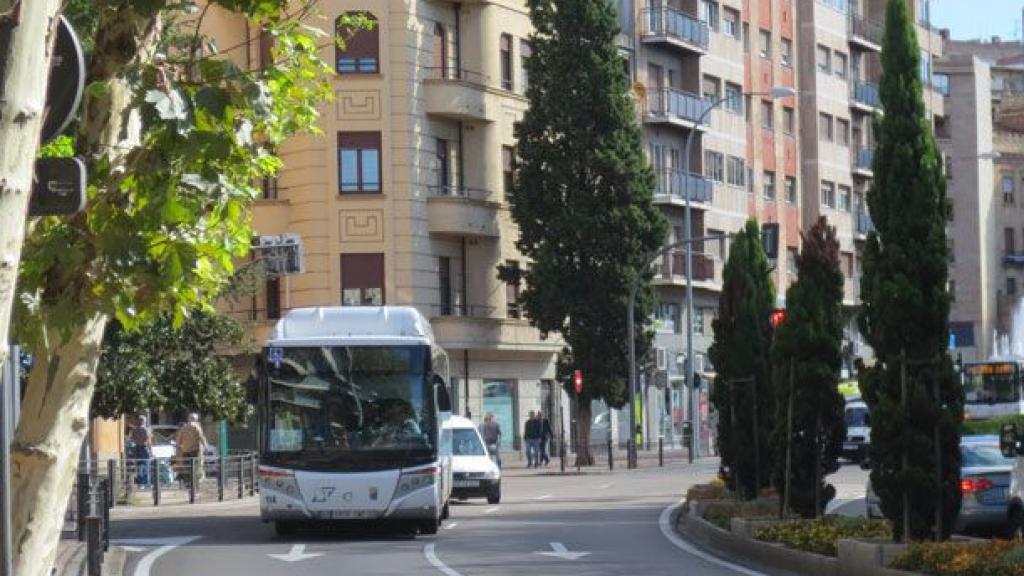 Autobús urbano en Salamanca