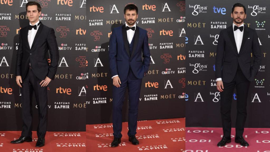 Marc Clotet, Hugo Silva y Paco León.