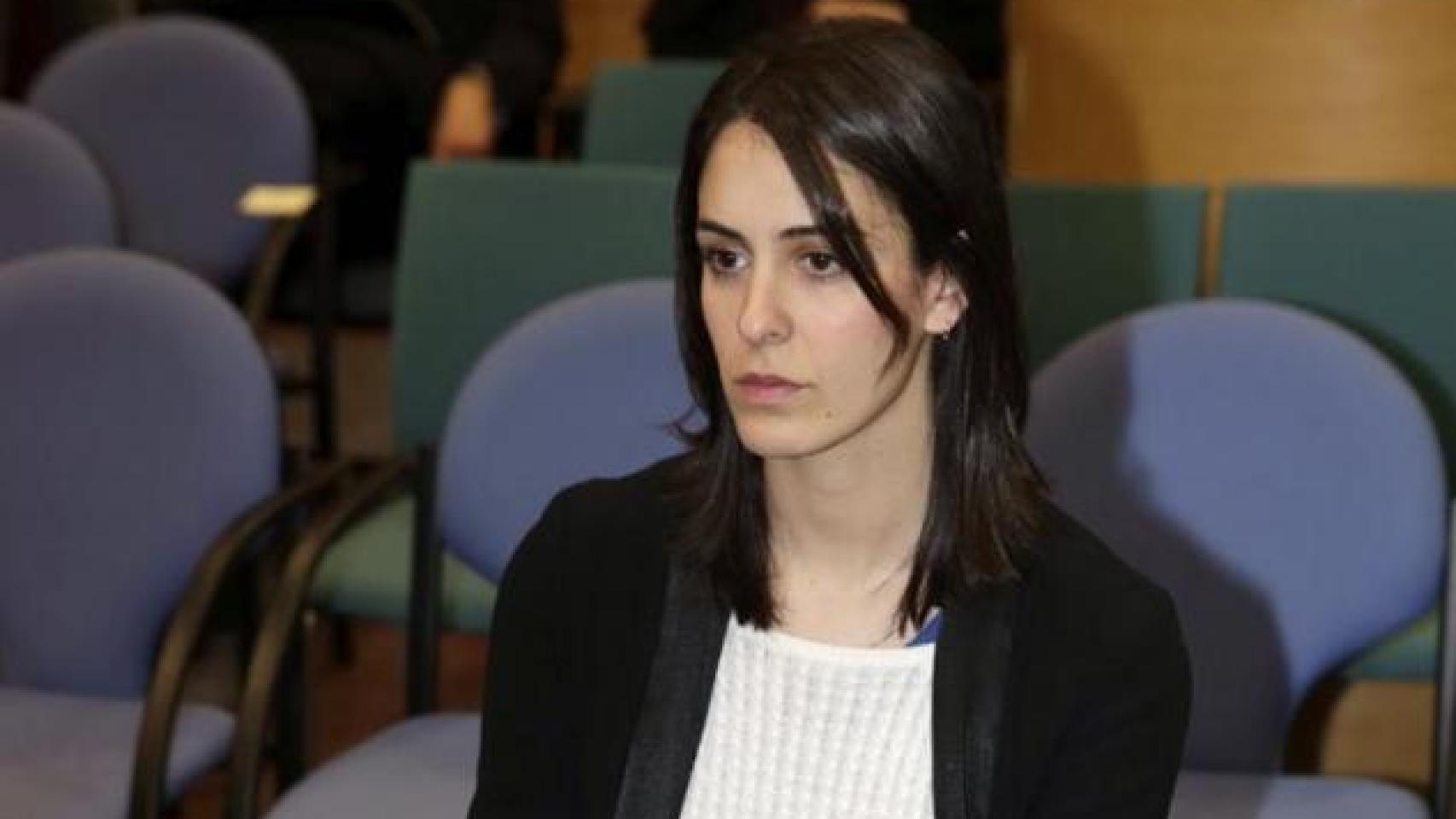 Rita Maestre, durante el juicio en el Juzgado de lo Penal de Madrid