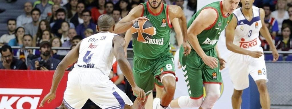 Imagen de uno de los últimos Baskonia - Real Madrid.