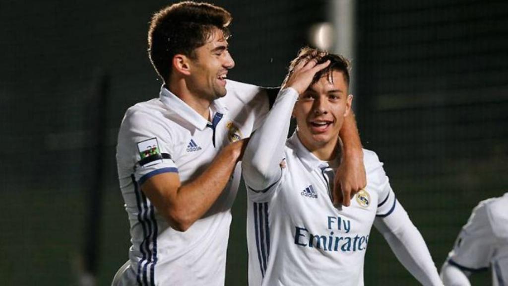 Javi Sánchez marcó el gol del Real Madrid Castilla