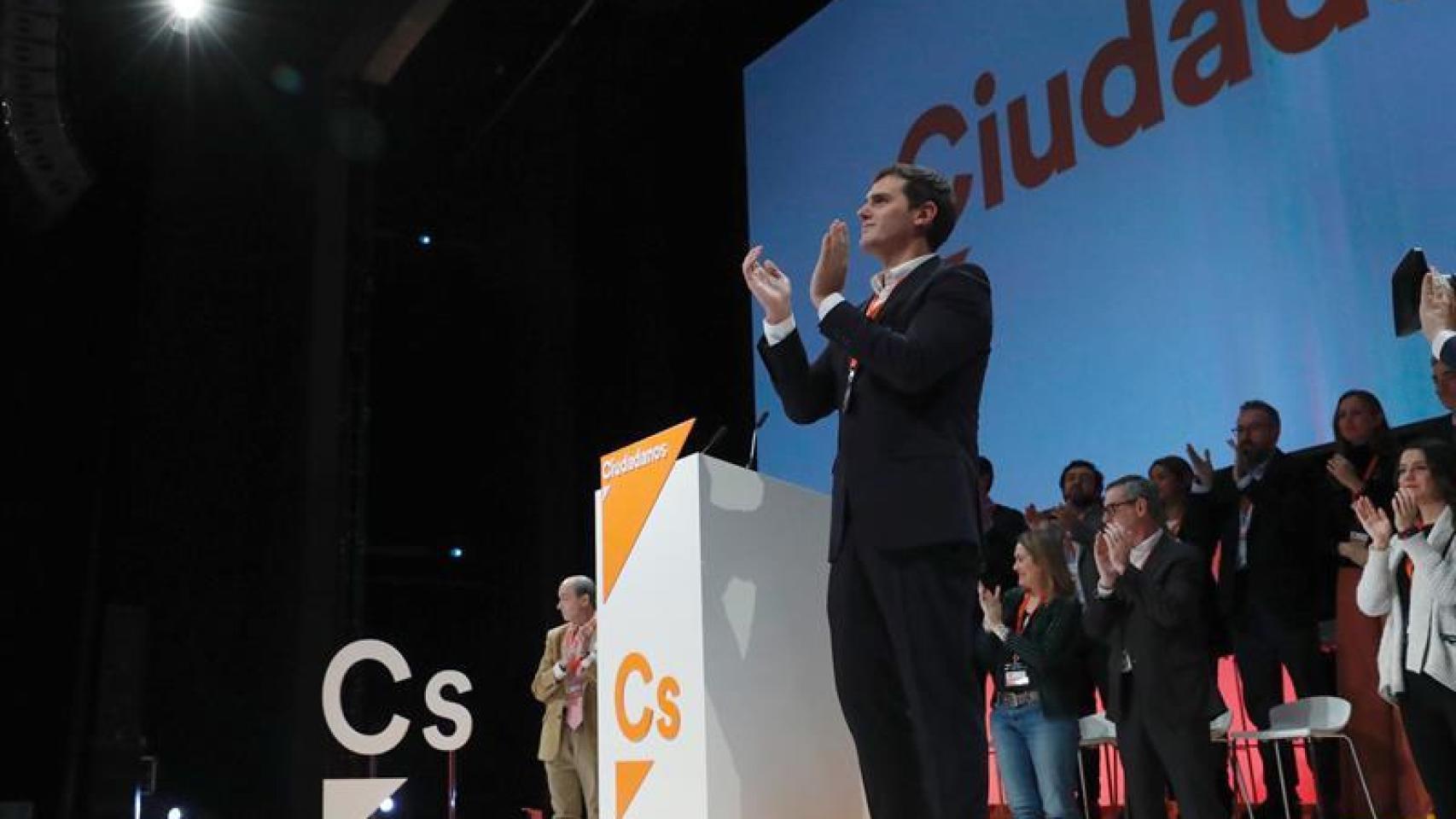 Rivera, en la clausura de la Asamblea.