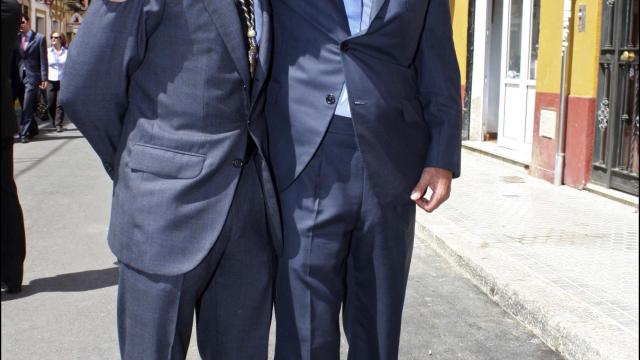 Fran Rivera y Cayetano Martínez de Irujo, en el año 2009