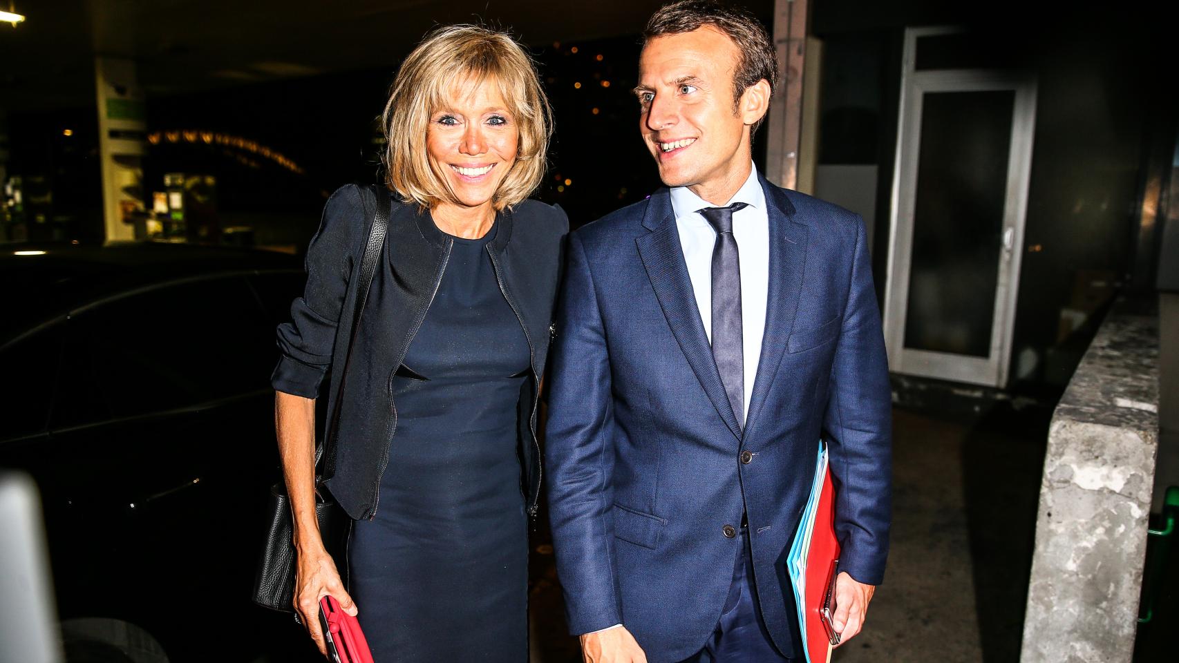 Emmanuel y Brigitte Macron, una pareja que apasiona a Francia