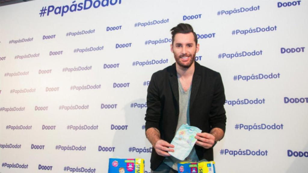 Rudy Fernández en un acto de 'Dodot'. Foto: @rudy5fernandez