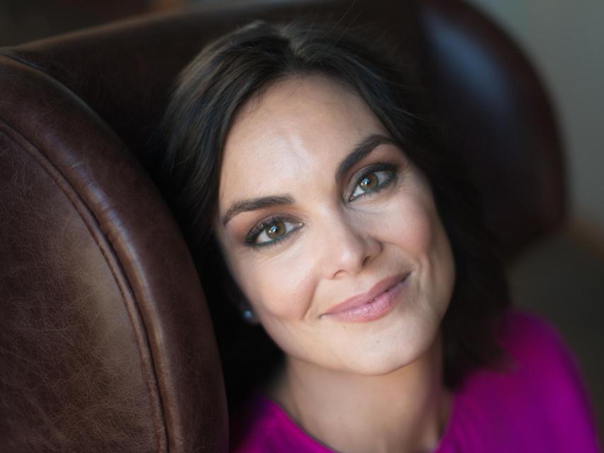 La periodista y escritora Mónica Carrillo.