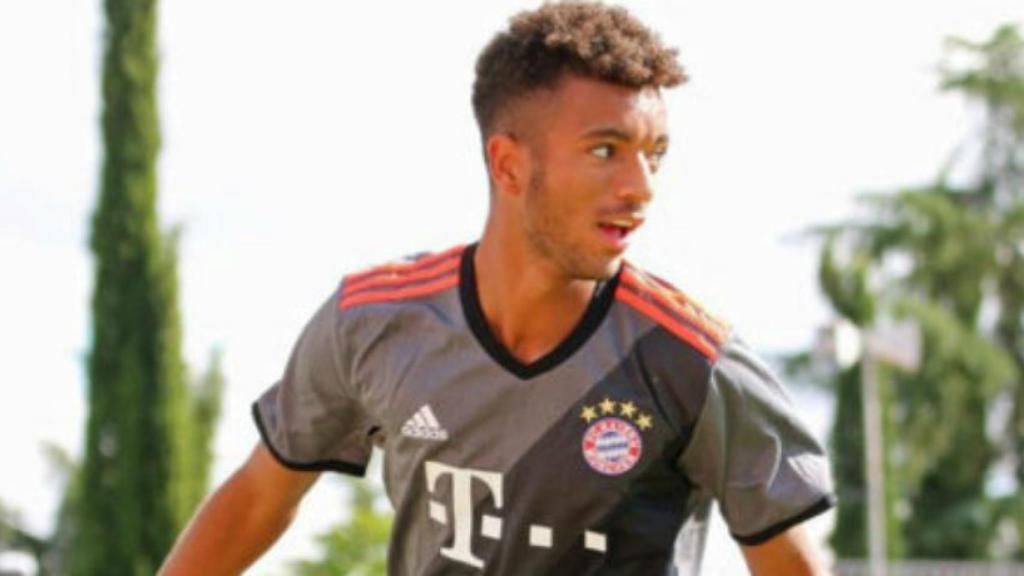 Timothy Tillman con el juvenil del Bayern  Foto: Instagram (@timothy.tillman)