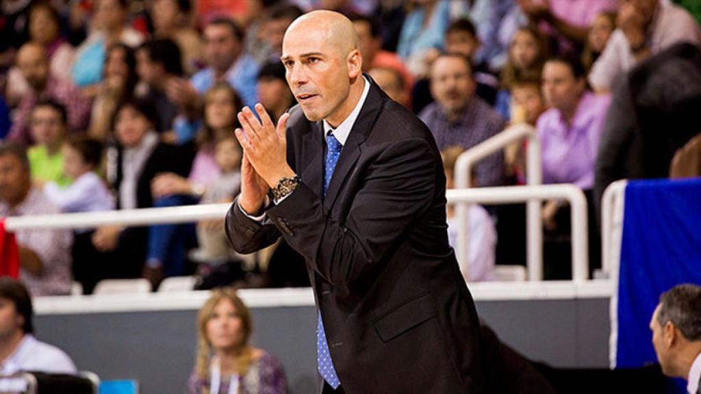 Joan Peñarroya con el MoraBanc Andorra. Foto: acb.com