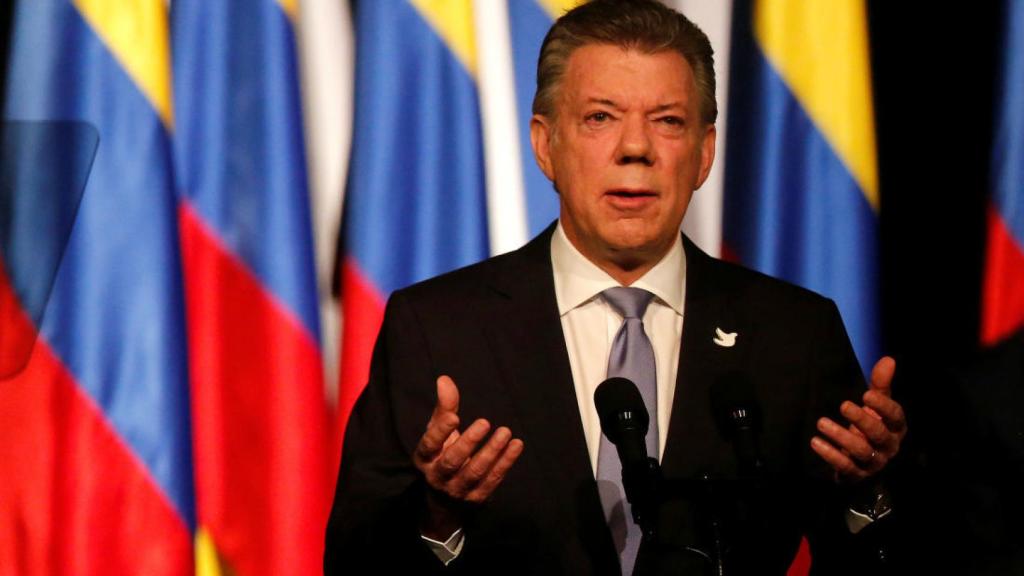 El expresidente de Colombia, Juan Manuel Santos.
