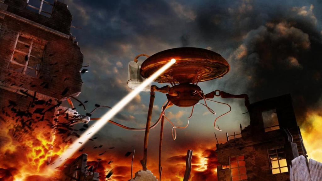 Decorado del musical 'La guerra de los mundos'