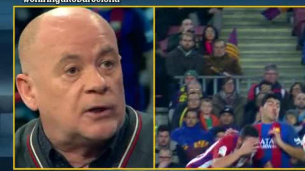 Alfredo Duro en El Chiringuito   Foto: Twitter (@elchiringuitotv)