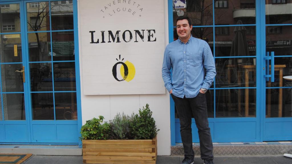 Asdrubal Salazar, dueño de Limone.