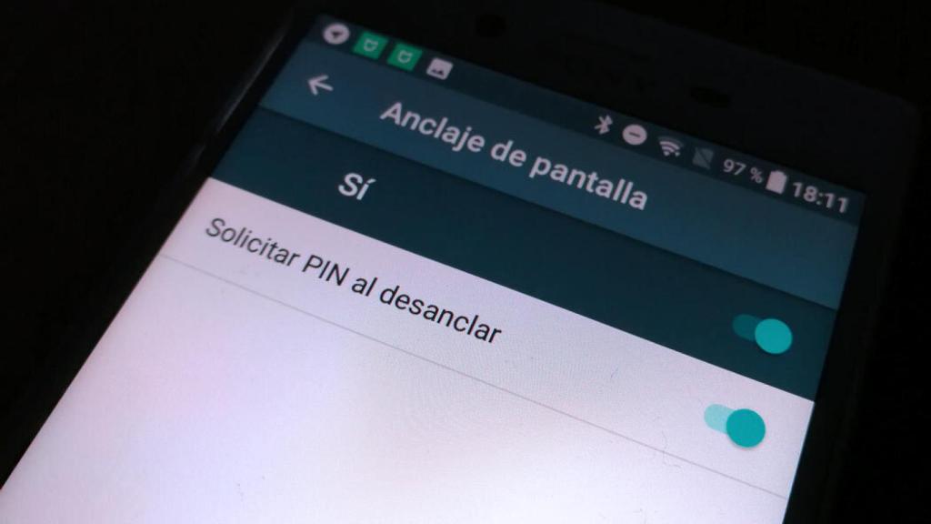 Cómo evitar salir de las aplicaciones por error con la opción «fijar pantalla»