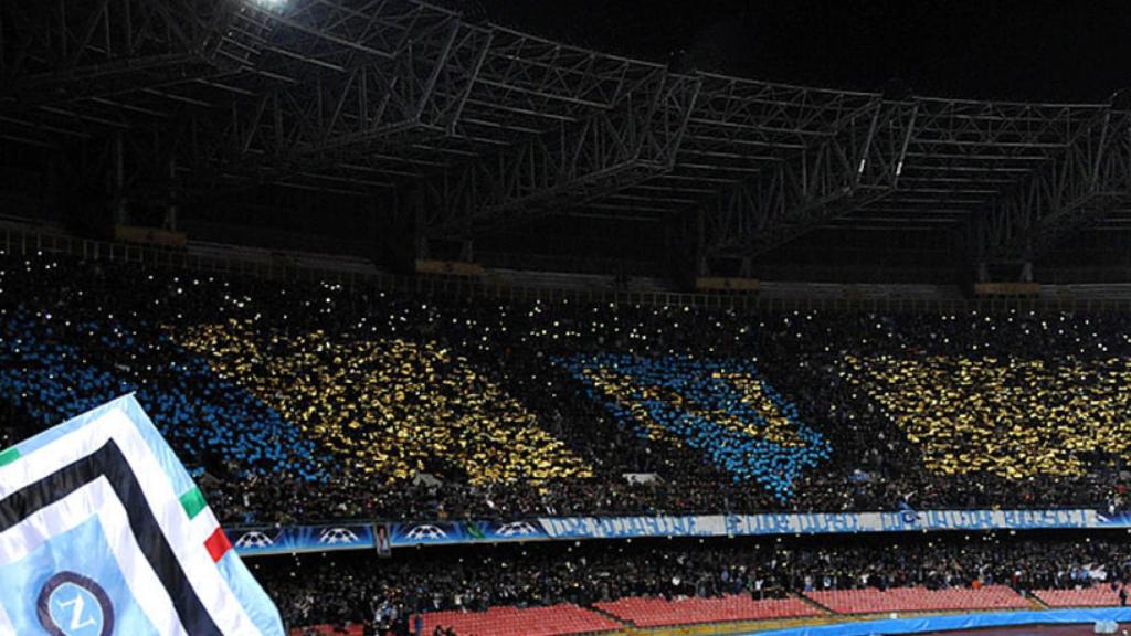 La afición del Nápoles. Foto: sscnapoli.it