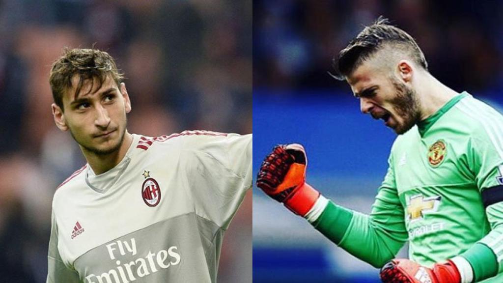 Donnarumma y De Gea. Foto: Instagram (@d_degeaofficial, @gianluigidonnarumma)