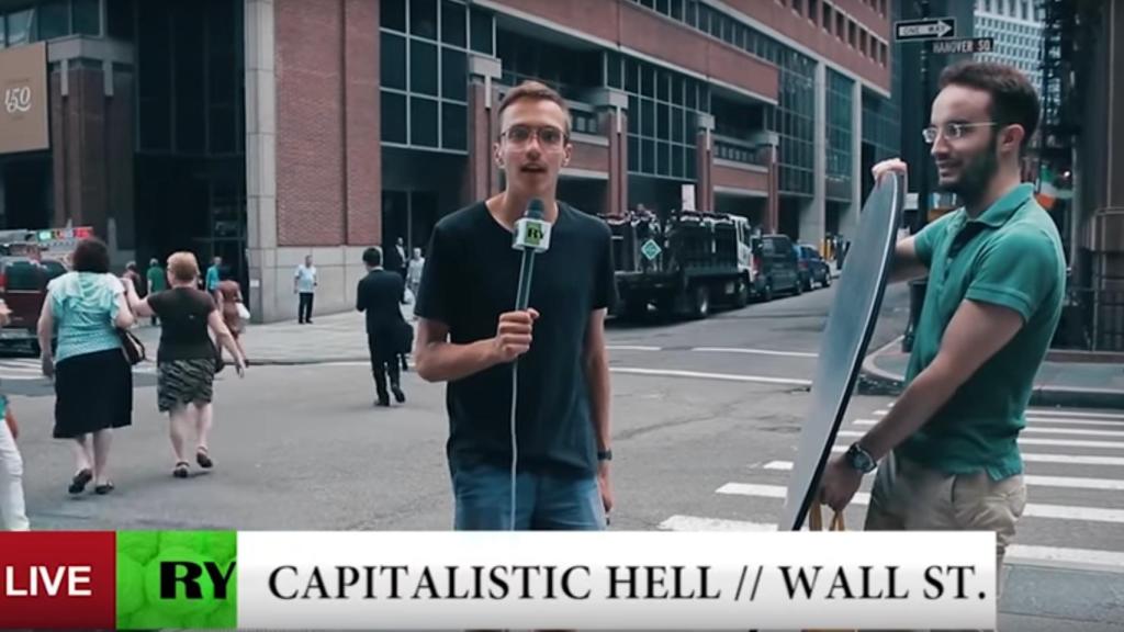 La parodia Russia Yesterday se mofa de Russia Today.