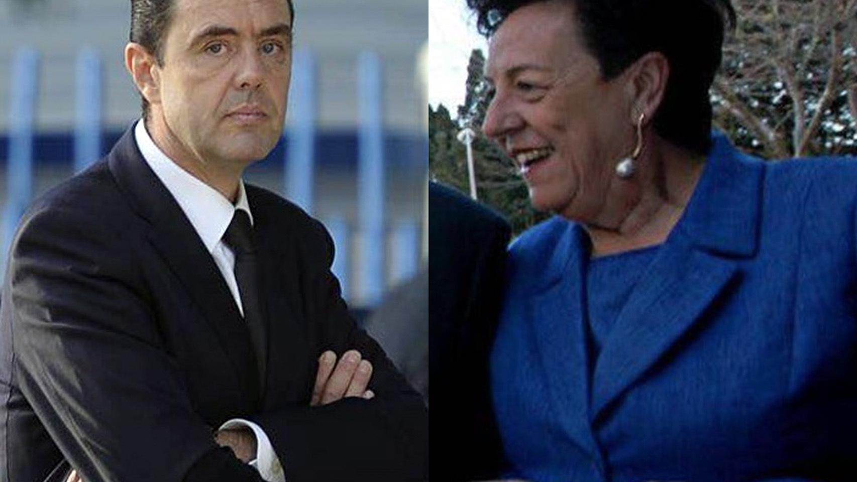 Miguel López (izquierda) es el presunto asesino de su suegra, Carmen Martínez (derecha)