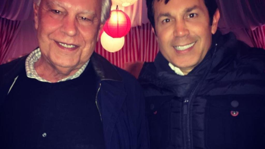 El expresidente del Gobierno  con el empresario mexicano Miguel Sierralta