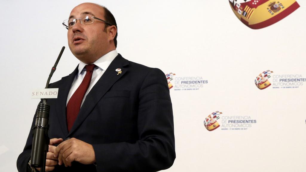 El presidente de Murcia, Pedro Antonio Sánchez.