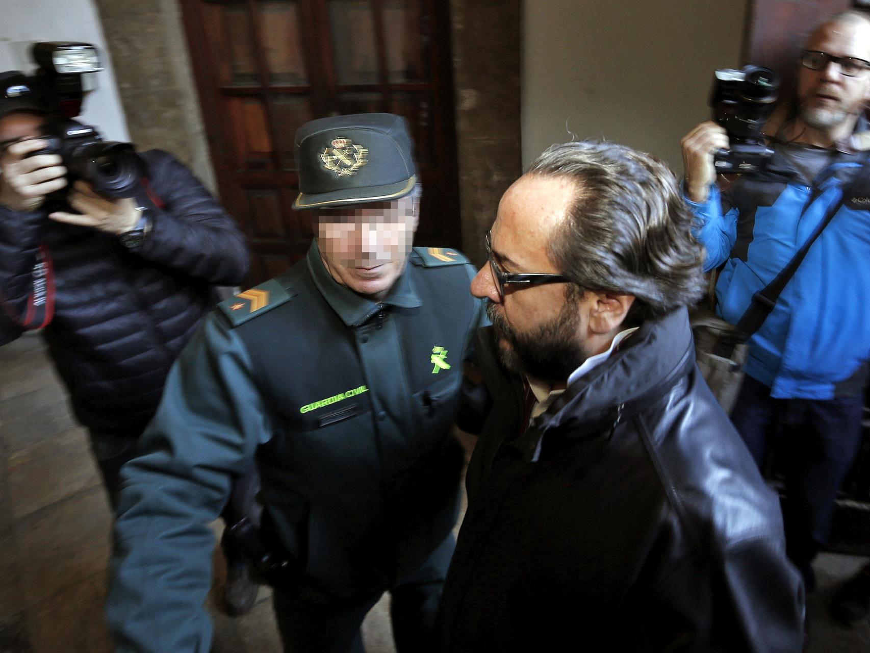 Álvaro Pérez en el TSJ de Valencia.