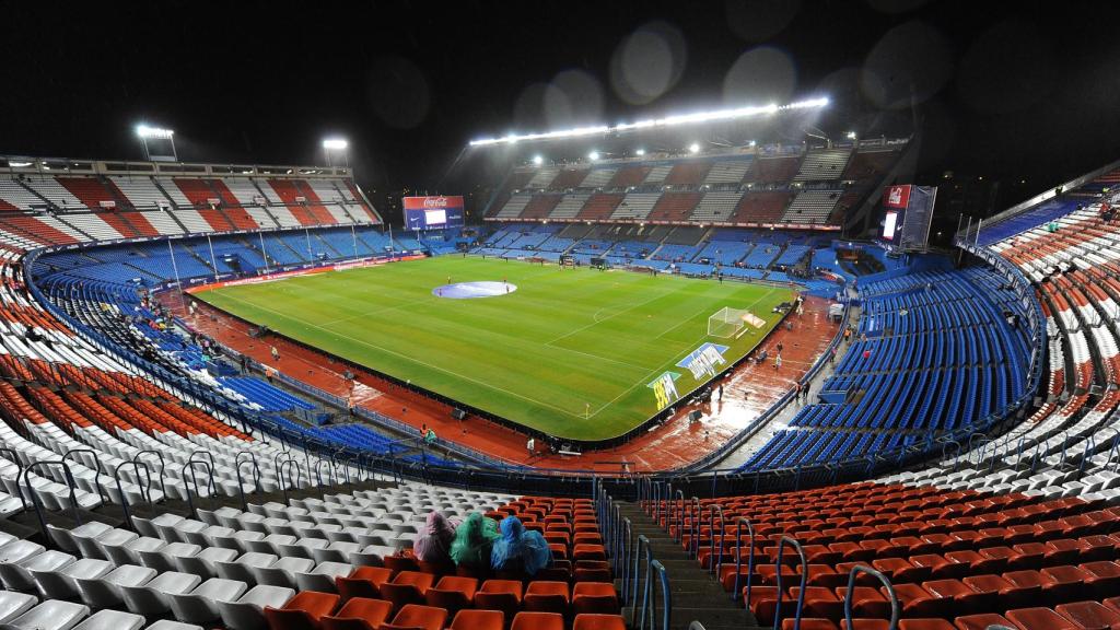 Estadio Vicente Calderón.