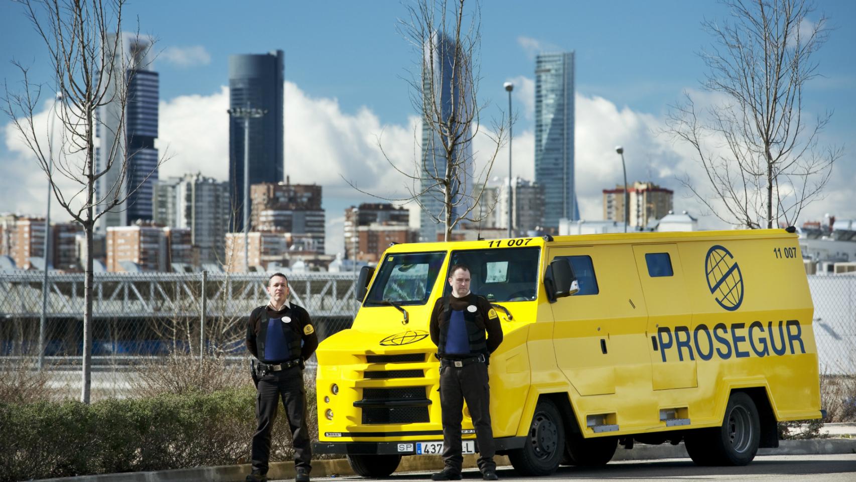 Blindado de Prosegur.