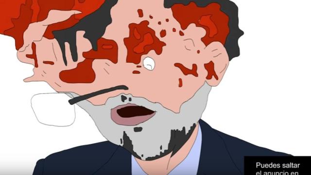 A Rajoy le explota la cabeza en el nuevo vídeo de Joe Crepúsculo.