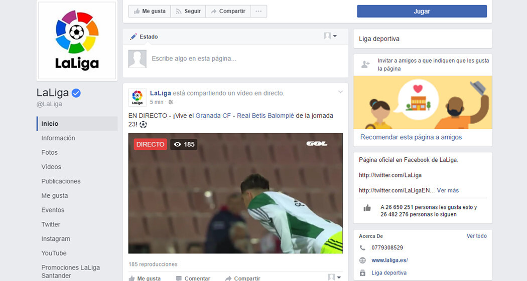 laliga facebook 1