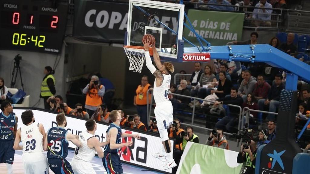 Jeffery Taylor frente al MoraBanc Andorra. Foto: ACB