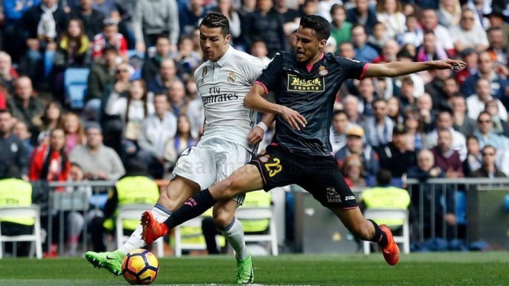 Cristiano contra el Espanyol