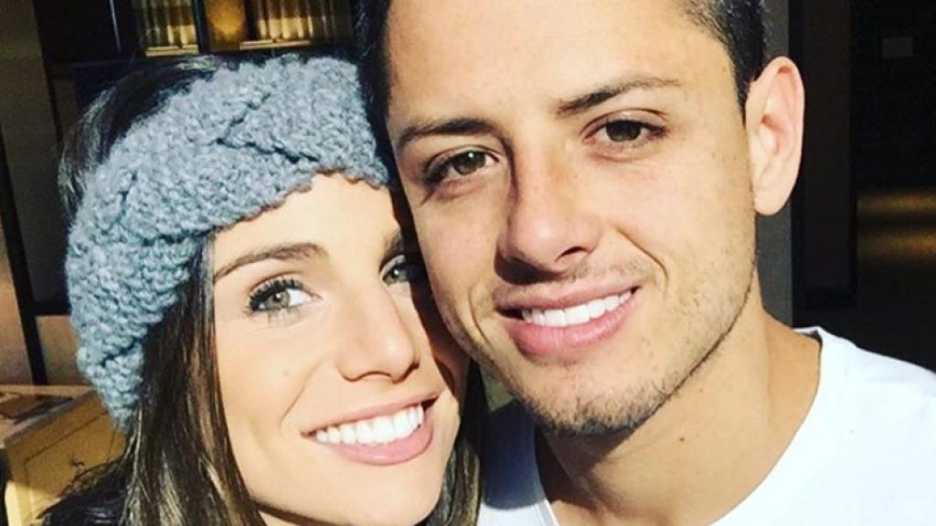 Lucía Villaón y Javier Hernández 'Chicharito'