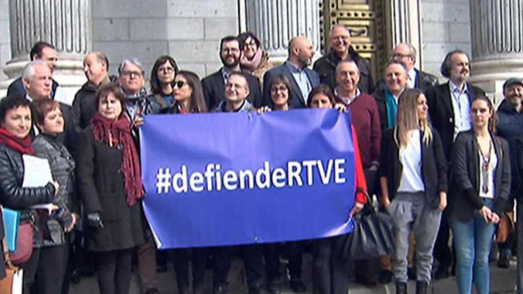 TVE denuncia el borrado de la noticia sobre su recogida de firmas