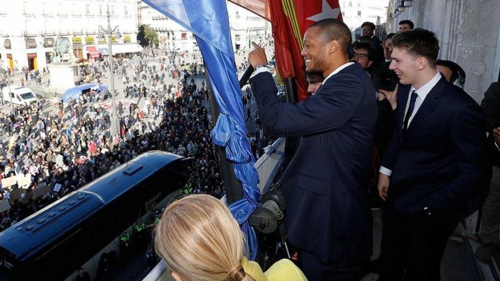 Randolph empapado por el cariño de la afición