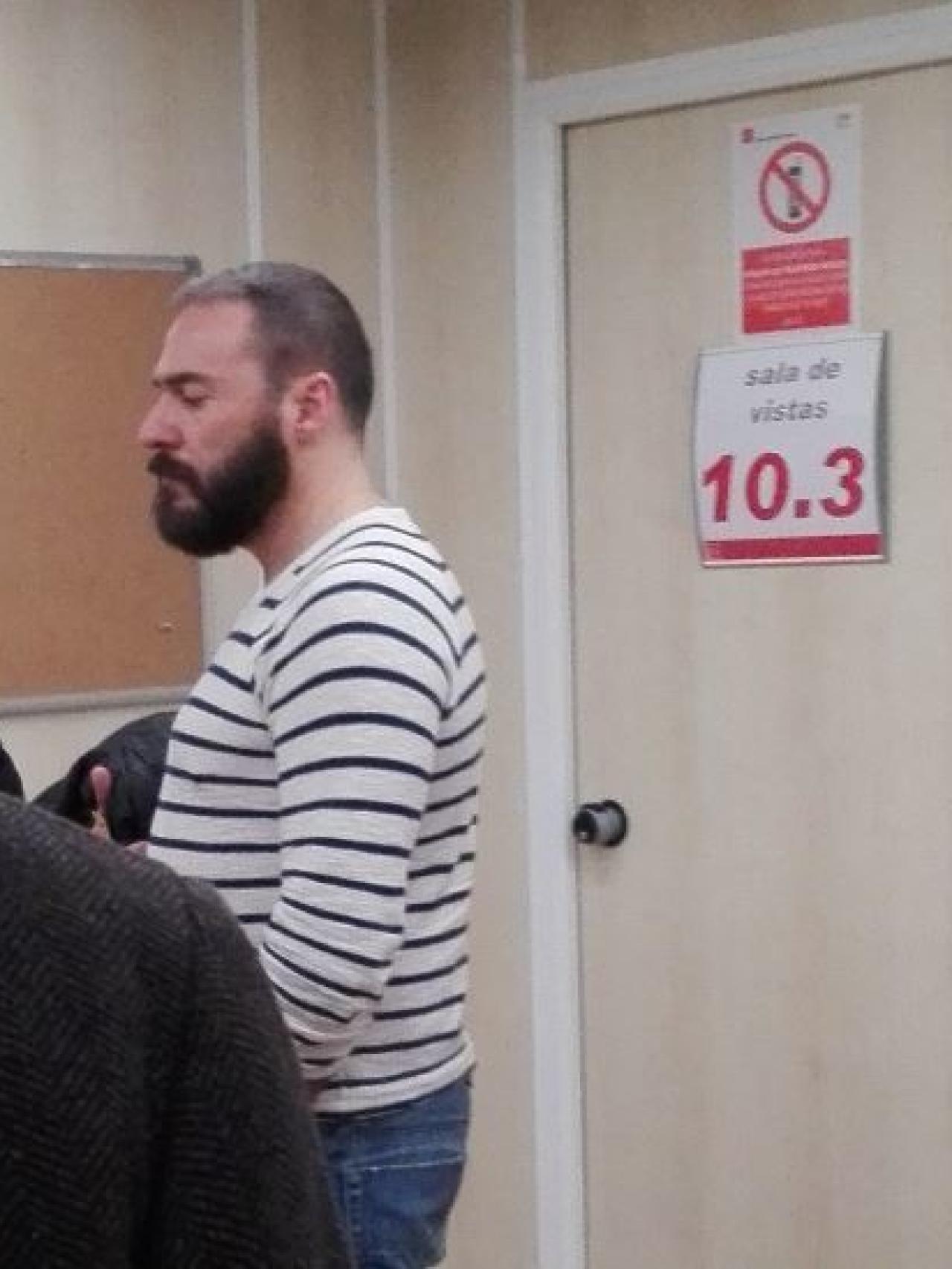 Antonio de Felipe, en la antesala del juicio laboral el pasado 26 de enero