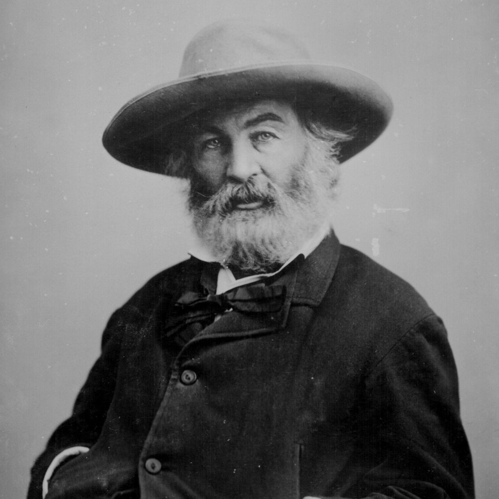 El poeta Walt Whitman.