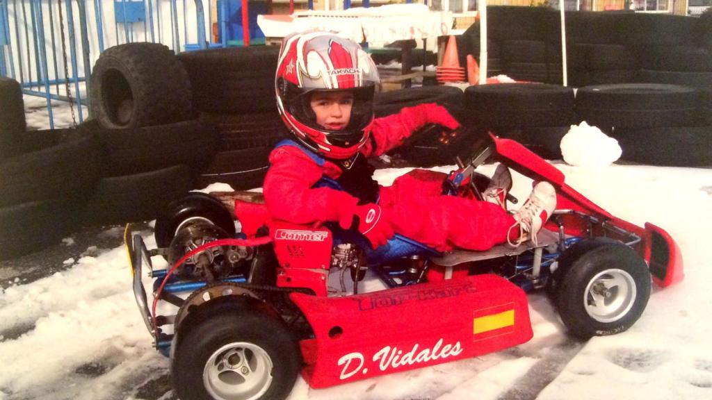 David Vidales en 2007 (a los cinco años).