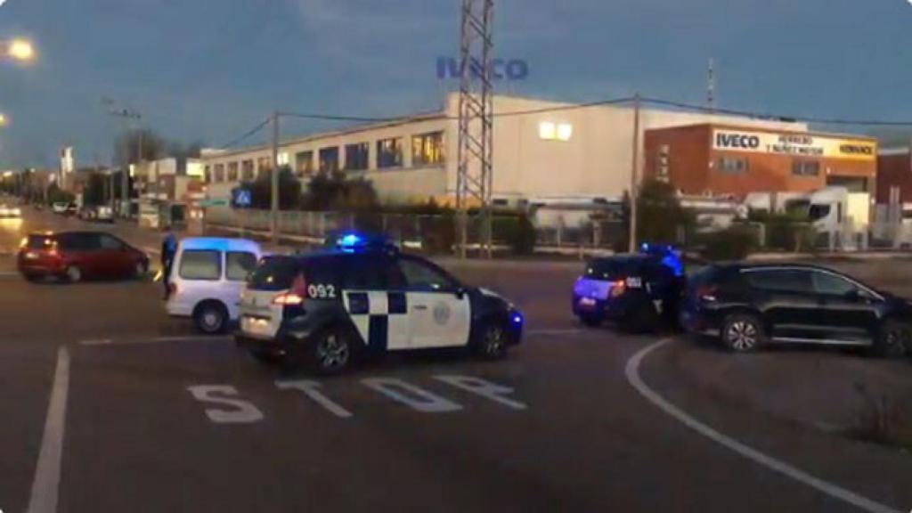 accidente-heridos-dos-san-cristobal-poligono-valladolid