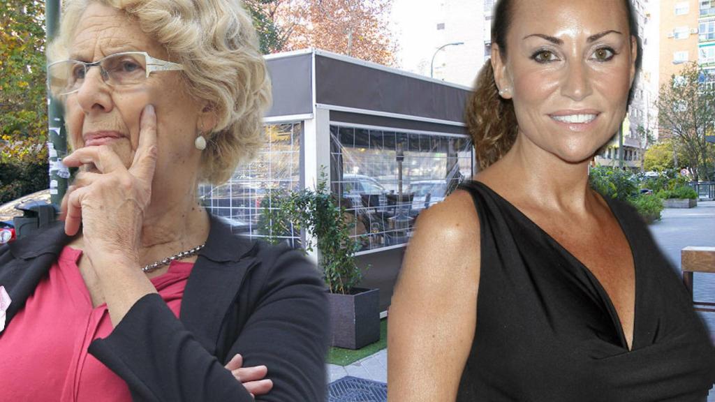 Sonia Moldes, regente de un bar en Madrid, mantiene un tenso conflicto con el Ayuntamiento.