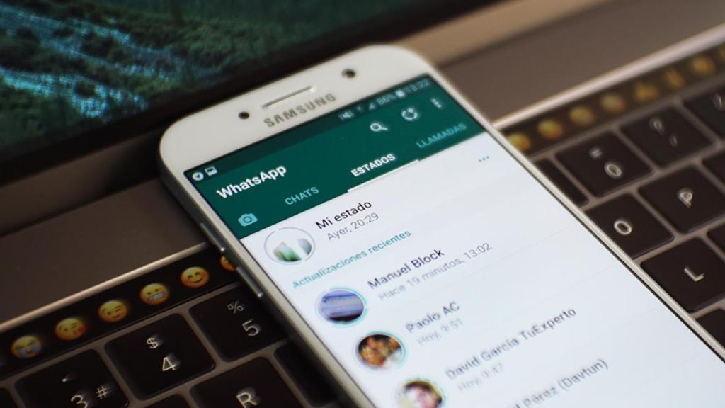 Los estados de WhatsApp en Android.