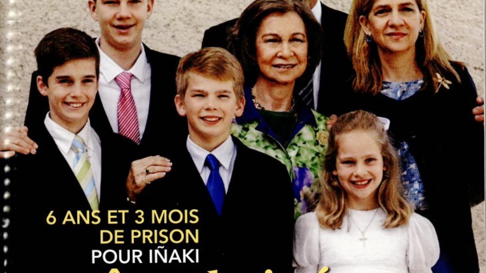 Extracto de la portada del semanario francés.