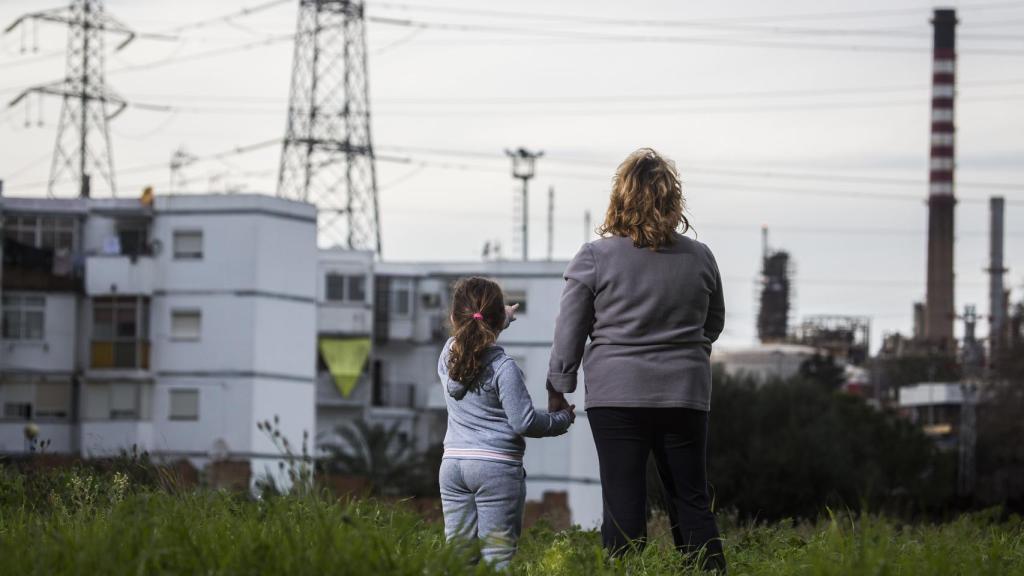 TriMaría Jesús y su hija de 5 años, a la que le detectaron un cáncer cerebral en 2016.